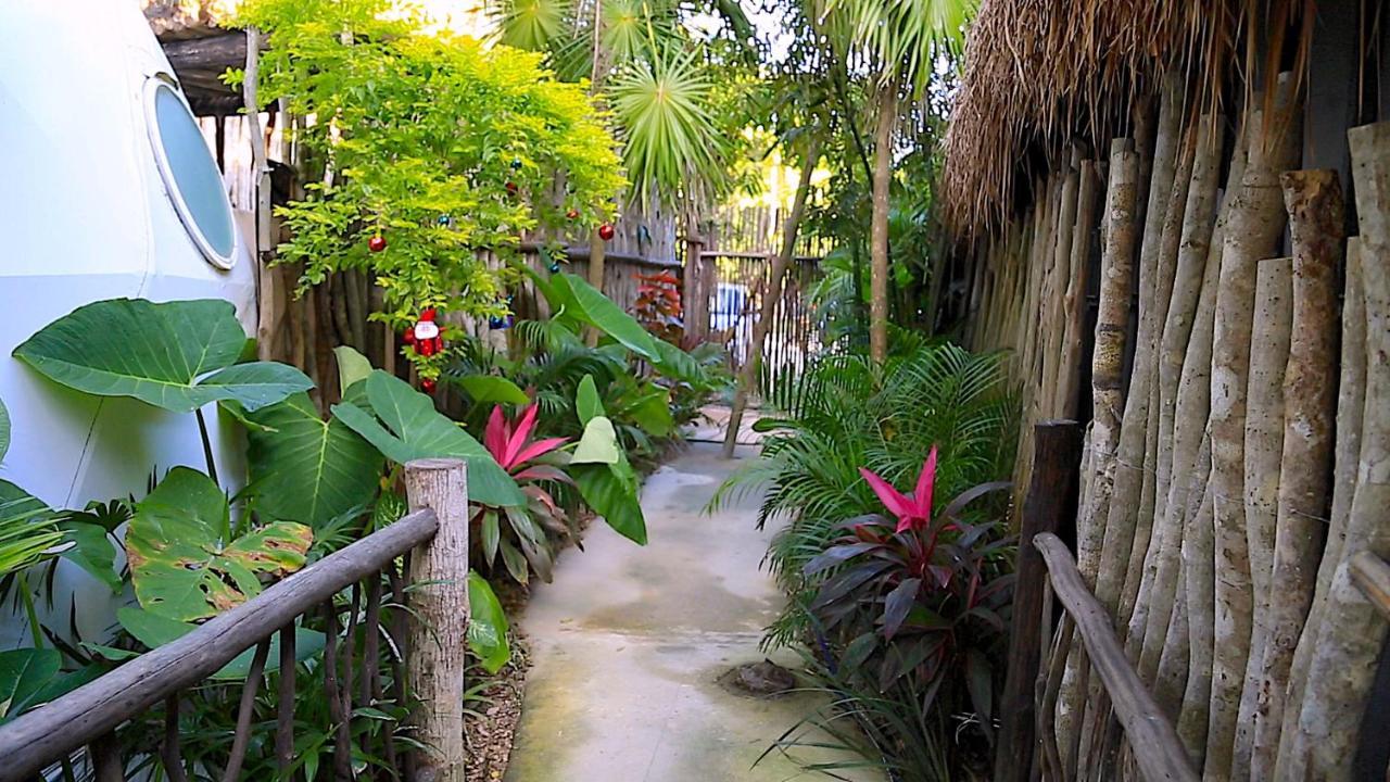 Hotel Glamping Tulum With Private Mini Pool Exteriér fotografie