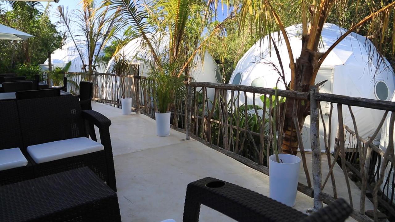 Hotel Glamping Tulum With Private Mini Pool Exteriér fotografie