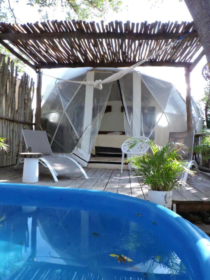 Hotel Glamping Tulum With Private Mini Pool Exteriér fotografie