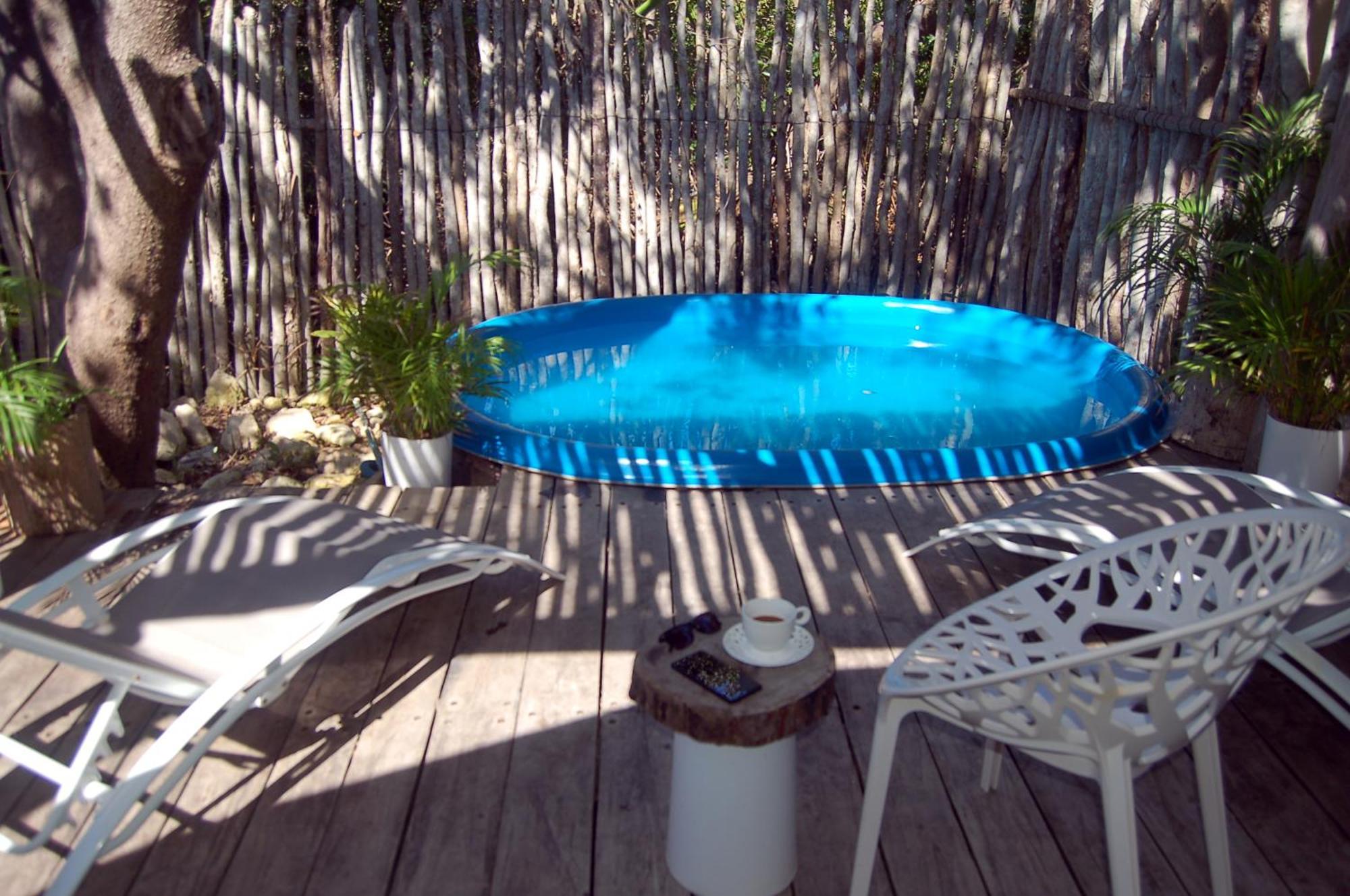Hotel Glamping Tulum With Private Mini Pool Exteriér fotografie