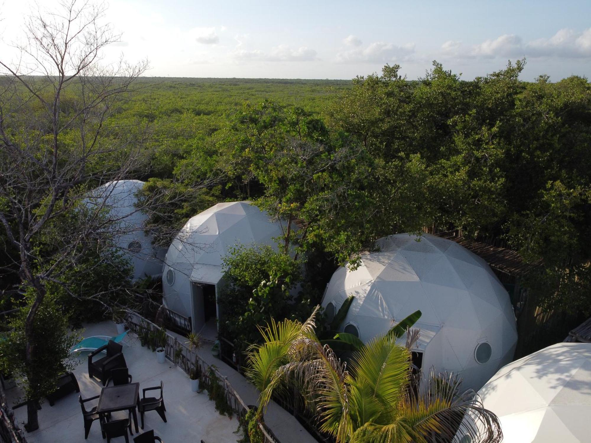 Hotel Glamping Tulum With Private Mini Pool Exteriér fotografie